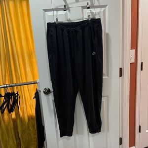 Nike Unisex Black Jogger Sweatpants XXXL